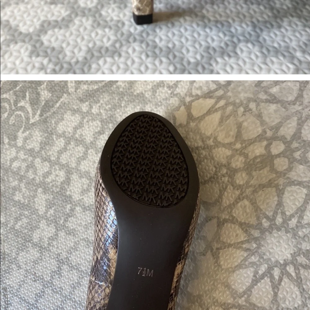 Beautiful MK heels - 🖤peep toe ‘ like new !!!!🖤 - Picture 3 of 4
